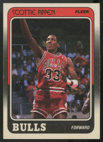 1988-89 Fleer Scottie Pippen RC #20 NM "E"