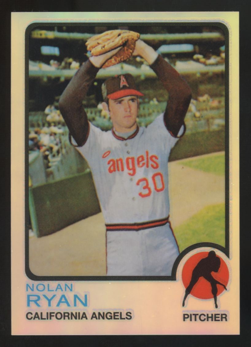 1998 Topps Finest Nolan Ryan 1973 Refractor #220
