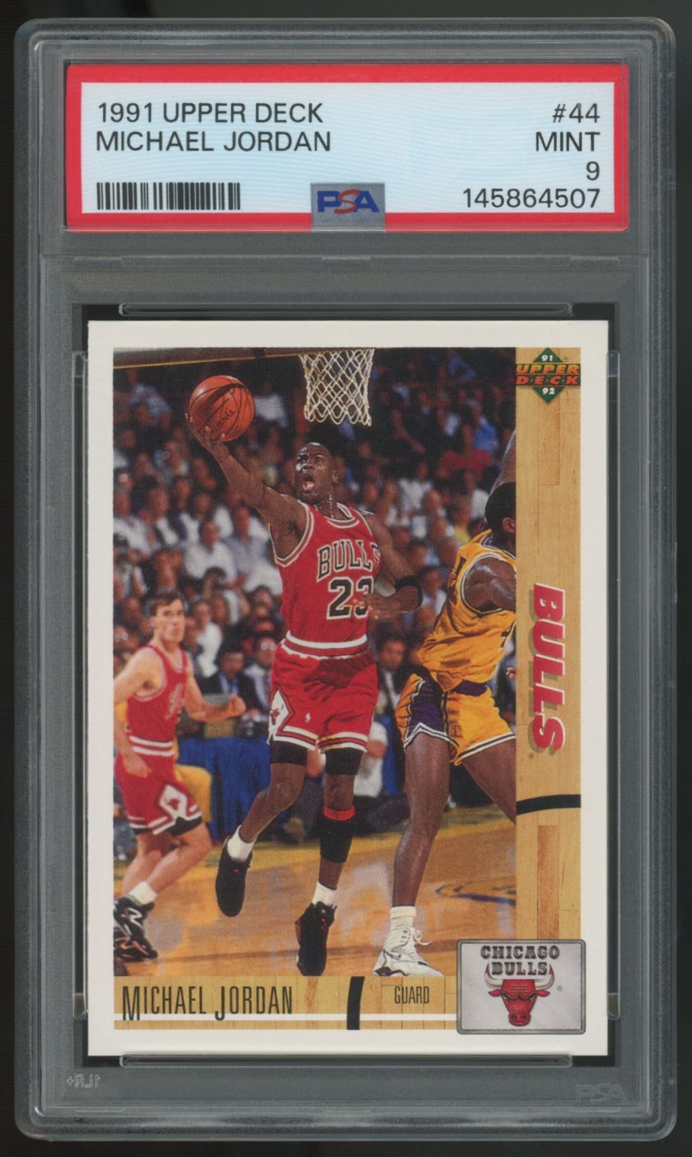 1991-92 Upper Deck Michael Jordan #44 PSA 9