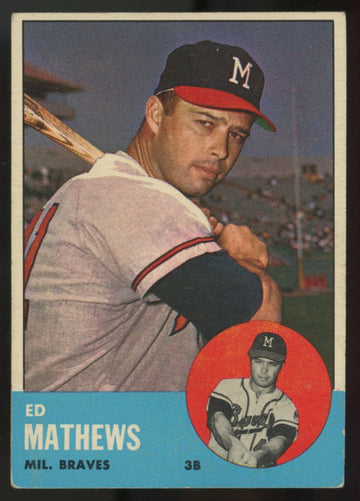 1963 Topps Ed Matthews #275 VG-EX
