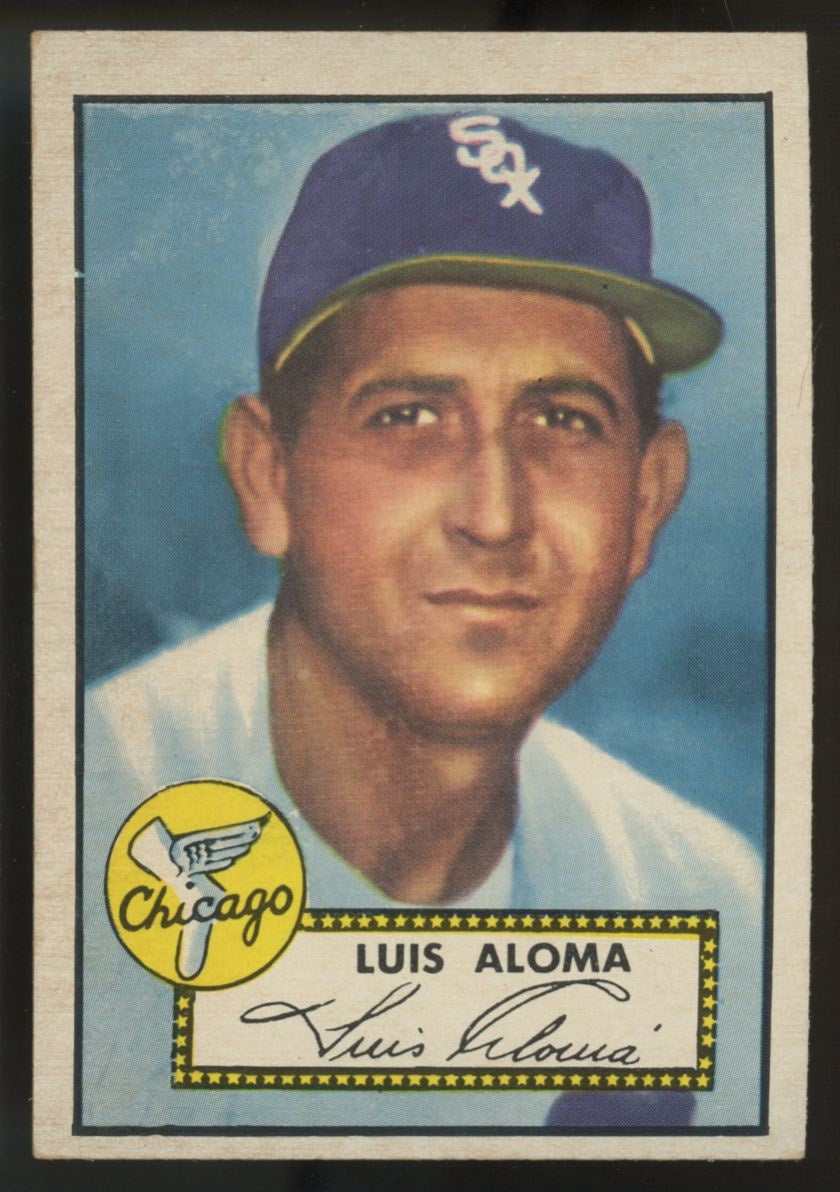 1952 Topps Luis Aloma #308 VG/EX