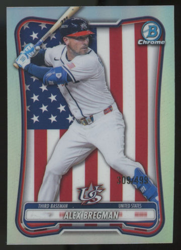 2026 Bowman Chrome Alex Bregman World Baseball Classic /499 #WBC-23