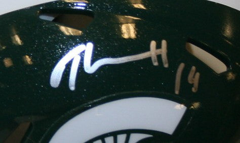 Tony Lippett Michigan State Spartans NCAA Autographed SPEED Mini Helmet