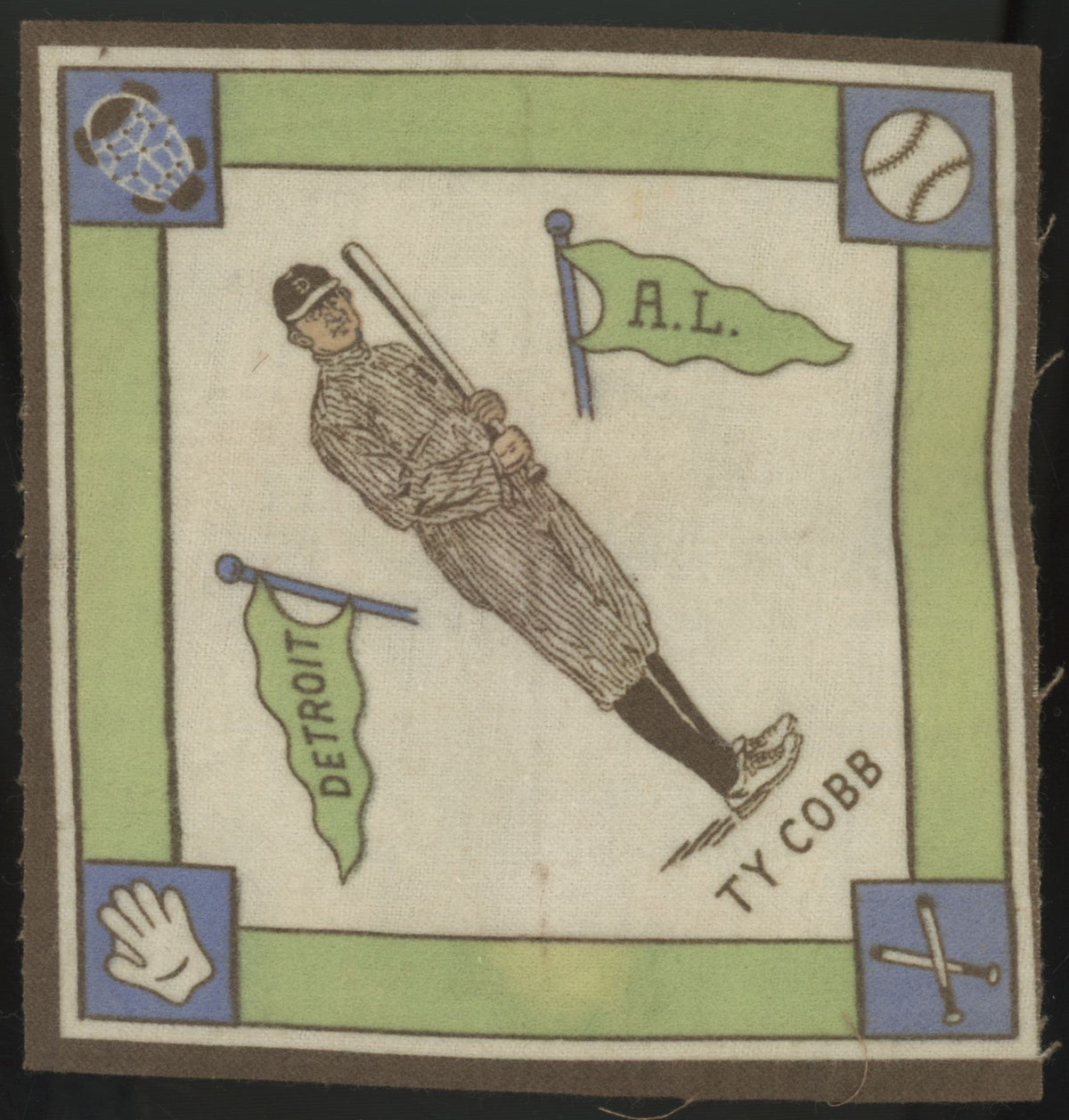 1914 B18 Ty Cobb Blanket - Clean, VG