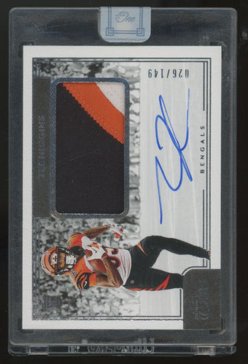 2020 Panini One Tee Higgins RC Patch Auto RPA /149 #10