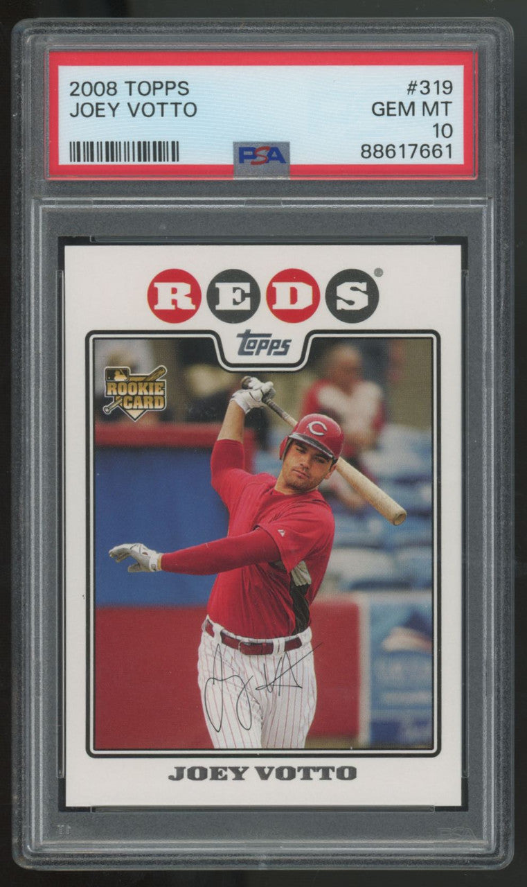 2008 Topps Joey Votto RC #319 PSA 10