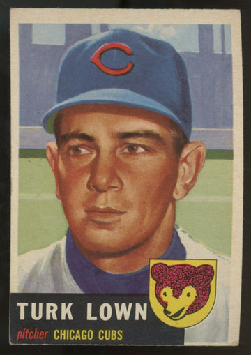 1953 Topps Turk Lown #130 VG/EX
