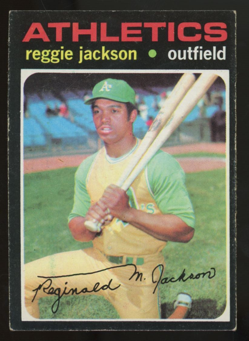 1971 Topps Reggie Jackson #20 VG/EX - EX