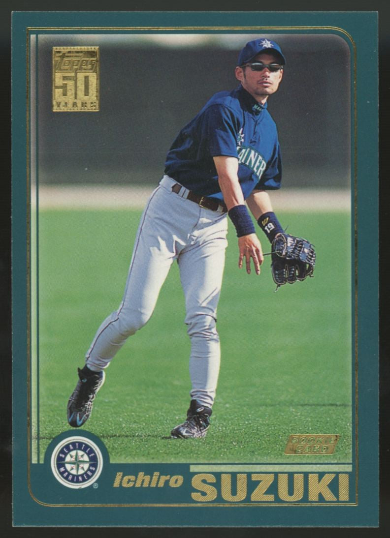 2001 Topps Ichiro Suzuki RC #726 NM-MT "A"