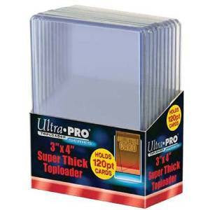 Ultra Pro 120 Point Toploader Pack of 10