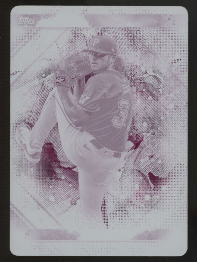 2024 Topps Inception Jared Jones RC 1/1 Printing Plate #98
