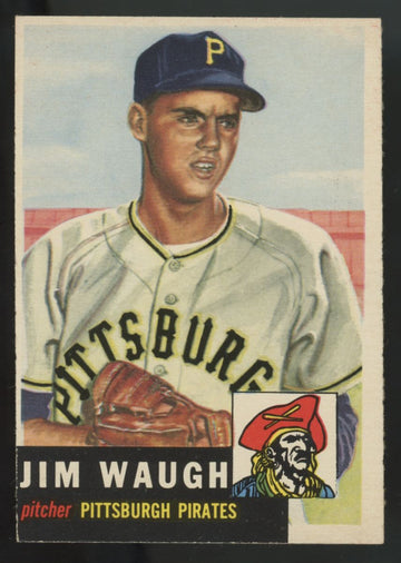 1953 Topps Jim Waugh #178 EX