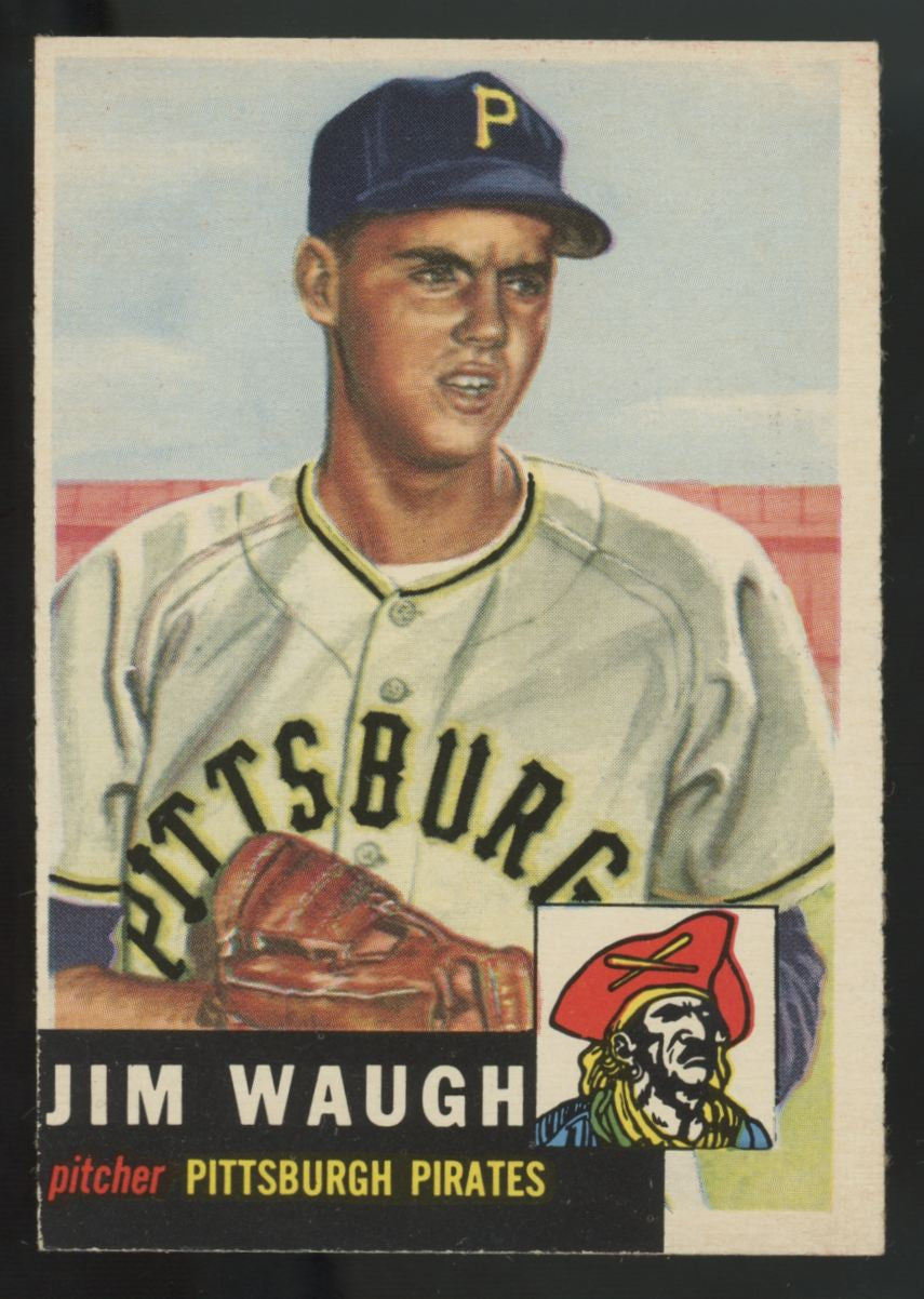 1953 Topps Jim Waugh #178 EX