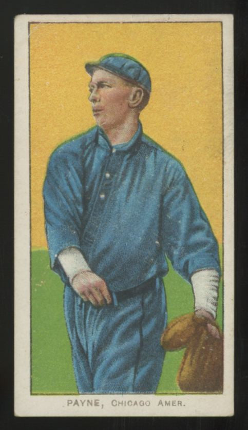 1911 T206 Fred Payne Sweet Caporal Cigarettes Back VG (Wrinkle)