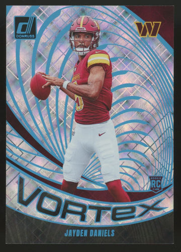 2024 Panini Donruss Jayden Daniels RC Vortex Cosmic /100 #VOR-JDA