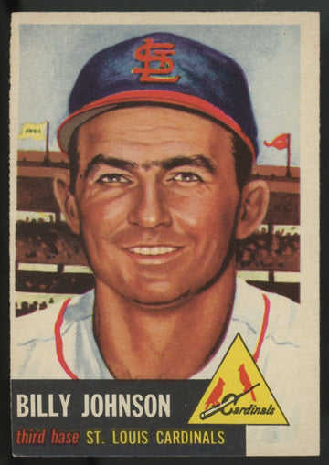 1953 Topps Billy Johnson #21 EX/MT