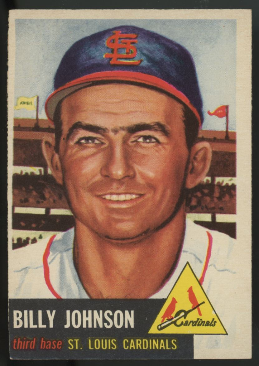1953 Topps Billy Johnson #21 EX/MT