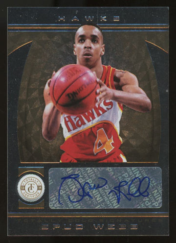2013-14 Totally Certified Spud Webb Gold Auto /25 #166