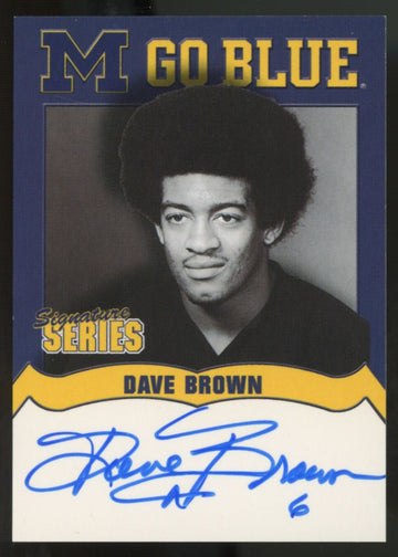 2003 TK Legacy Signature Series Dave Brown Auto #MGB45 "A"