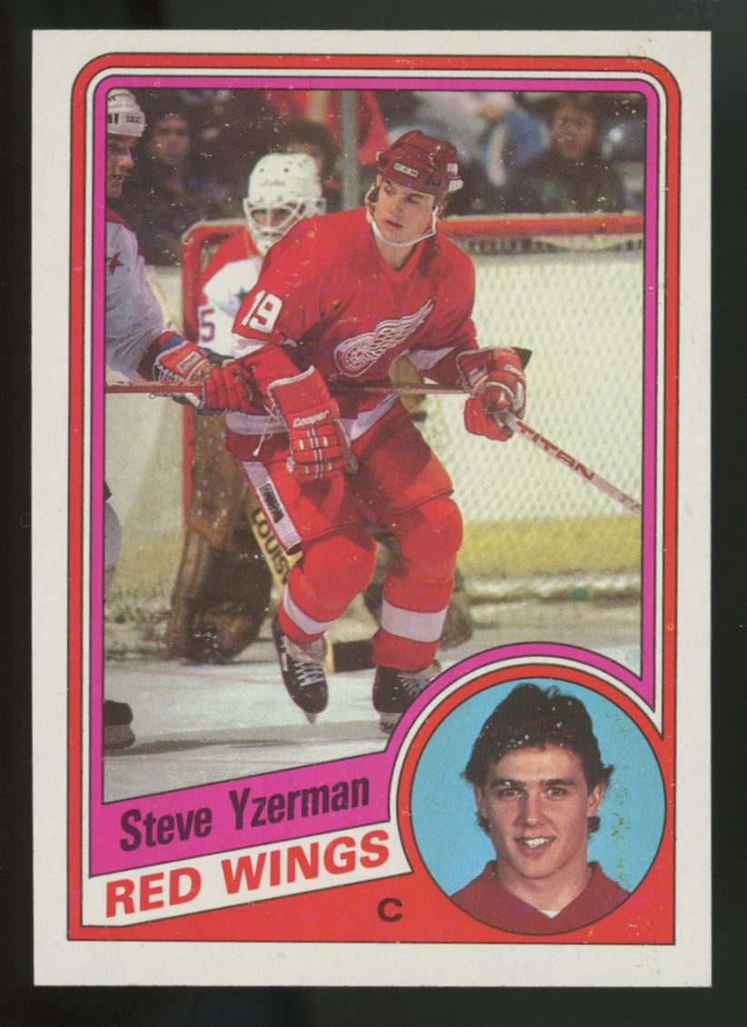 1984-85 Topps Steve Yzerman RC #49 NM "M"