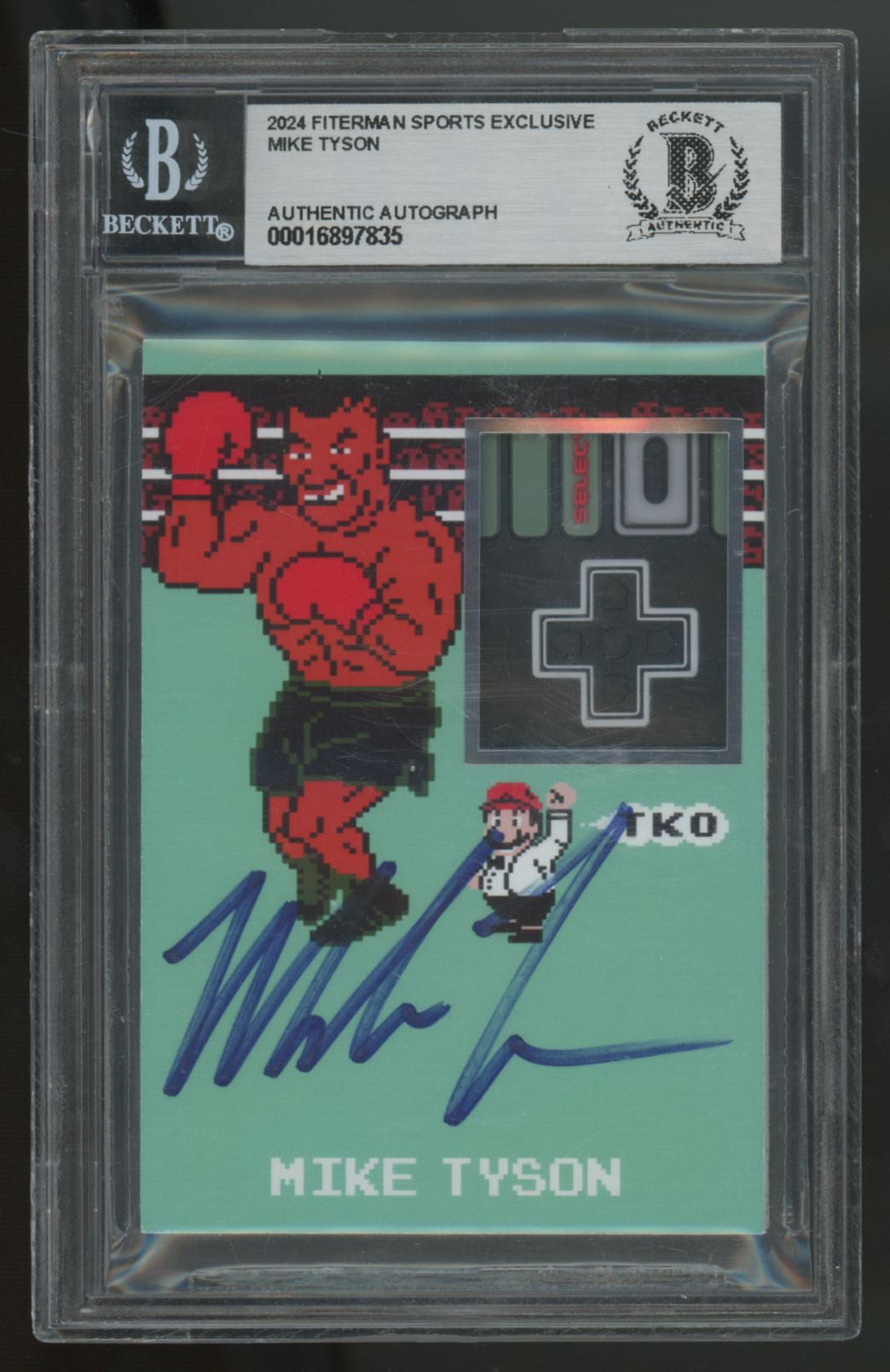 2024 Fiterman Sports Exclusive Mike Tyson Signed Auto BGS Authentic