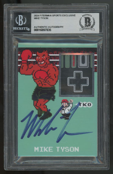 2024 Fiterman Sports Exclusive Mike Tyson Signed Auto BGS Authentic
