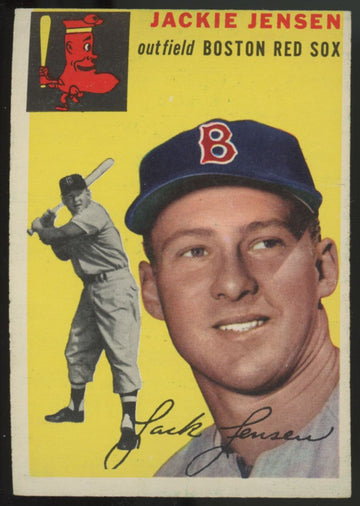 1954 Topps Jackie Jensen #80 EX/MT