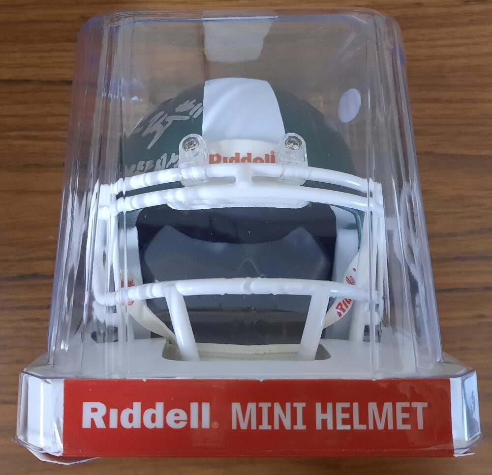 Connor Heyward Michigan State Autographed Riddell Replica Mini Helmet