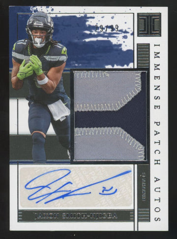 2025 Panini Impeccable Jaxon Smith-Njigba Immense Patch Auto /99 #IPA-JSN
