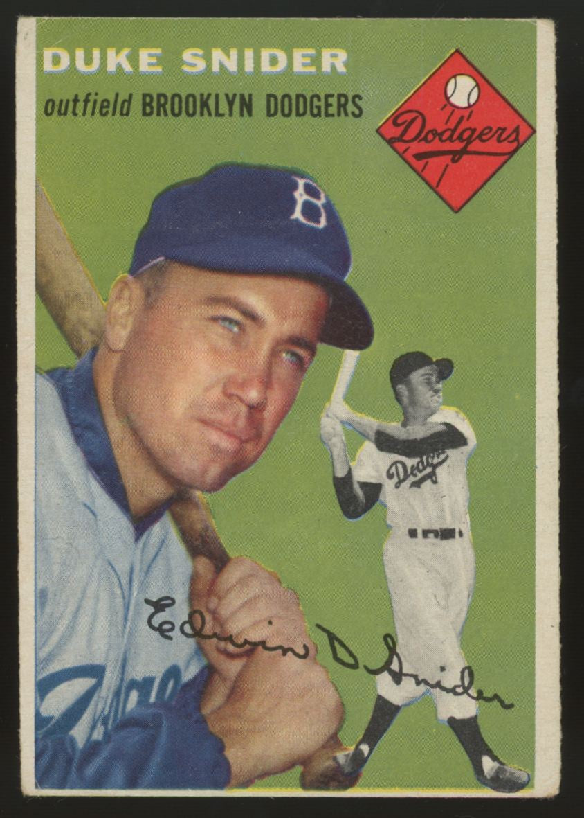 1954 Topps Duke Snider #32 G/VG