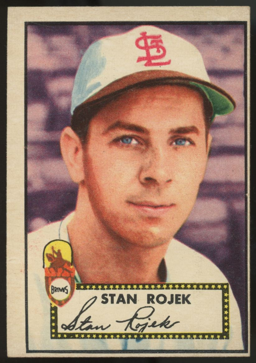1952 Topps Stan Rojek #163 VG