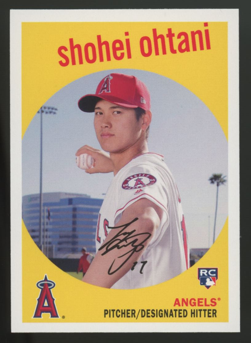 2018 Topps Archives Baseball Complete Set (200) Ohtani RC