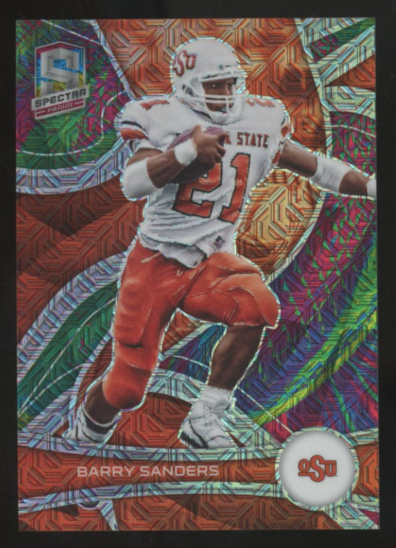 2023 Panini Chronicles Spectra Draft Barry Sanders Meta /49 #54