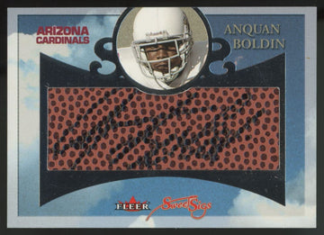 2004 Fleer Sweet Sigs Anquan Boldin Silver Auto /54 #SSA-AB