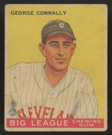 1933 Goudey George Connally #27 VG (MK)