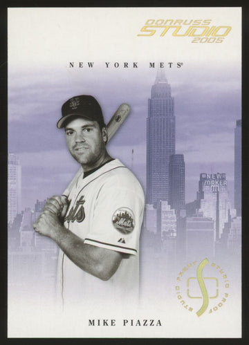 2005 Donruss Studio Mike Piazza Studio Proof /25 #184