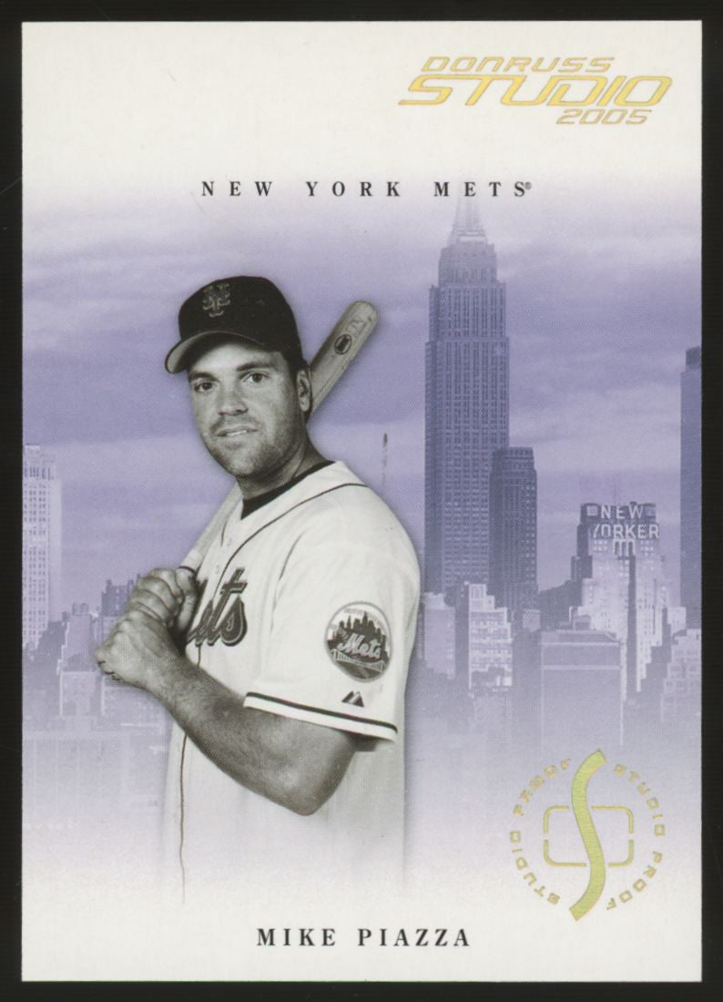 2005 Donruss Studio Mike Piazza Studio Proof /25 #184