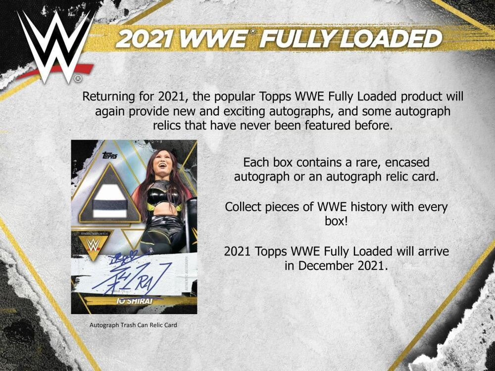 2021 Topps WWE Fully Loaded Wrestling Hobby Box