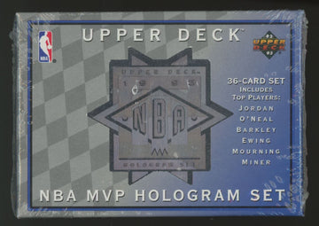 1992-93 Upper Deck Basketball NBA MVP Hologram Set Factory Sealed