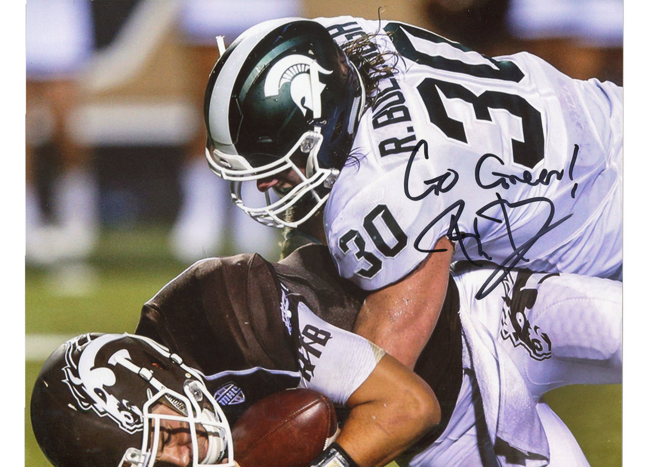 Riley Bullough Autographed 11x14 Photograph - Tackle