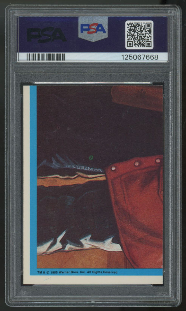 1985 The Goonies Chunk Stickers-Puzzle Back #4 PSA 8