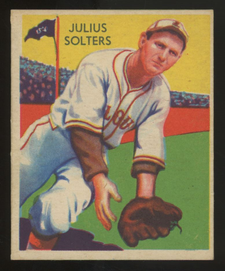 1936 National Chicle Julius Solters Diamond Stars #85 EX