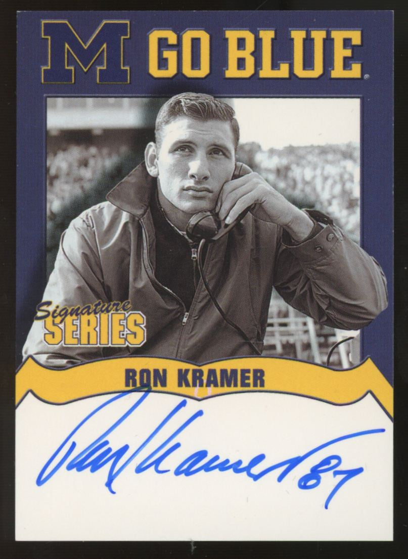 2002 TK Legacy Signature Series Ron Kramer Auto #MGB10