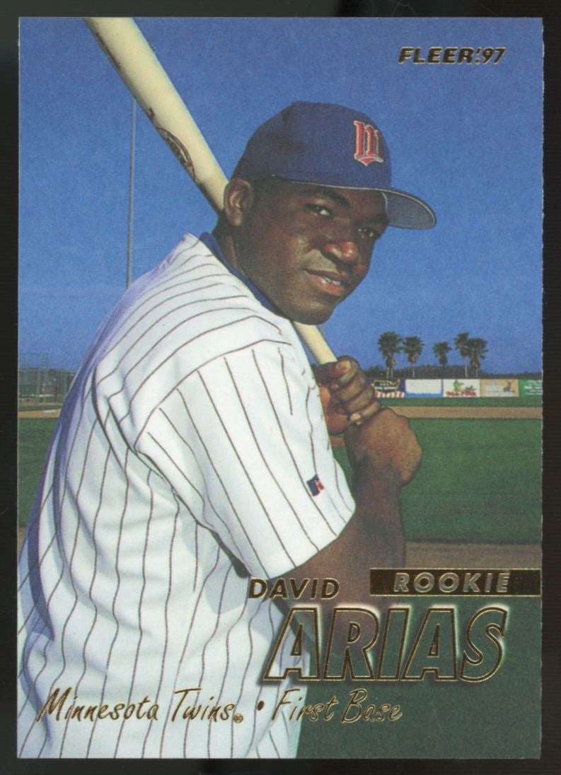 1997 Fleer David Arias Ortiz RC #512