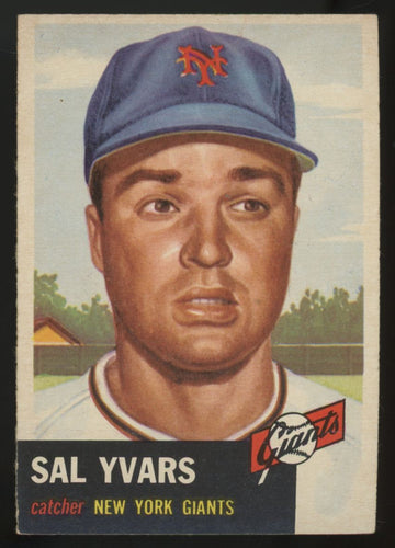 1953 Topps Sal Yvars #11 EX/MT