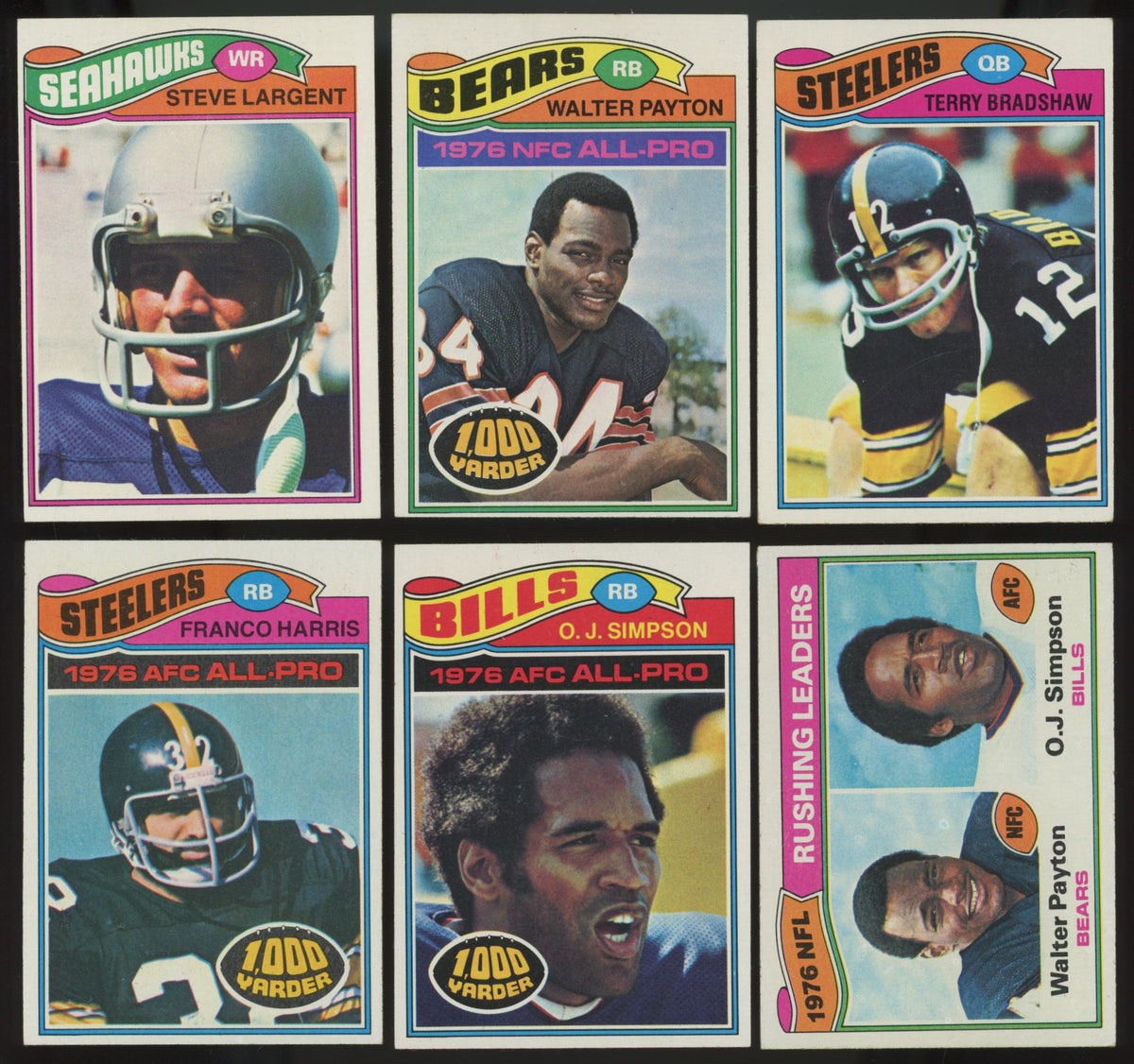 1977 Topps Football Complete Set (528/528) EX-NM