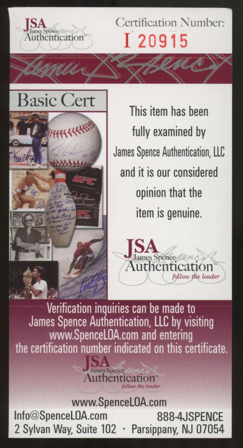 1990 Pro Set Bart Starr Signed IP Auto #1 JSA Authentic