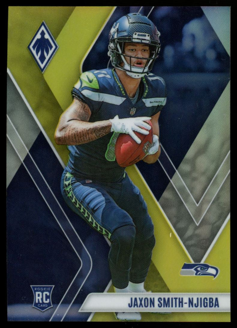 2023 Panini Phoenix Jaxon Smith-Njigba RC Yellow /75 #106