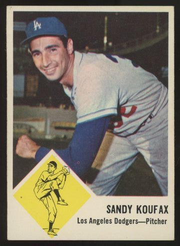 1963 Fleer Sandy Koufax #42 VG/EX