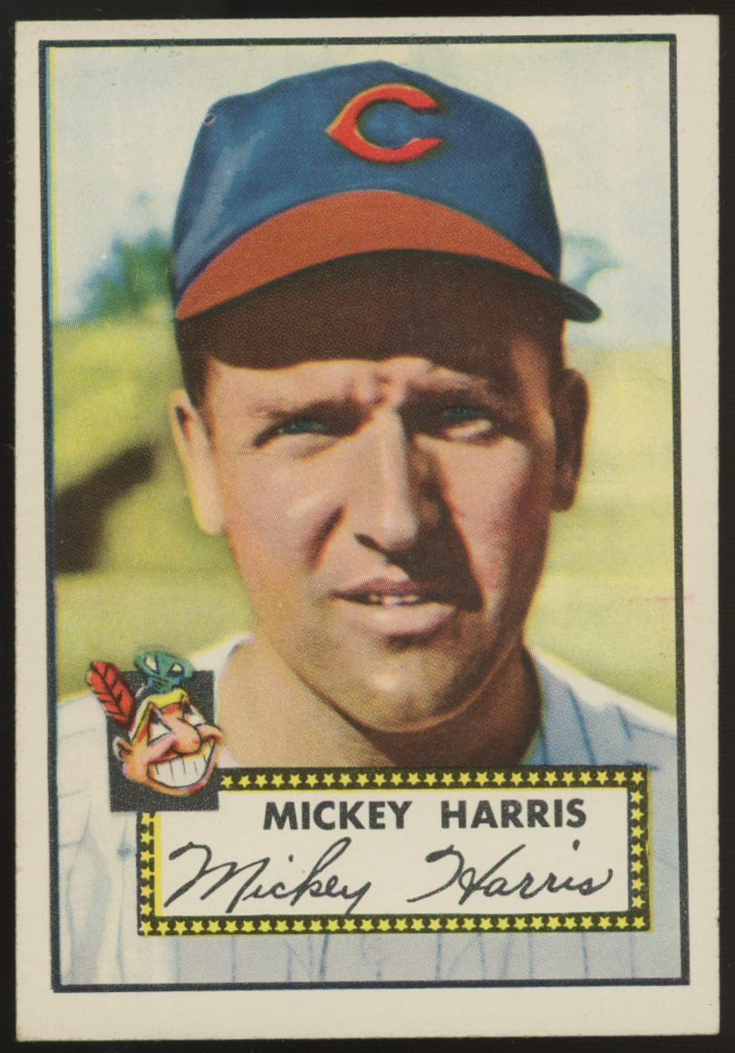 1952 Topps Mickey Harris #207 EX